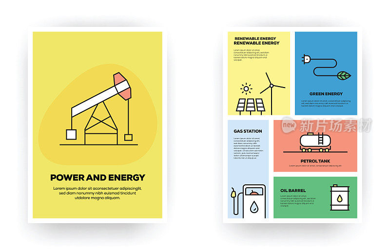 Power and Energy Related Infographic